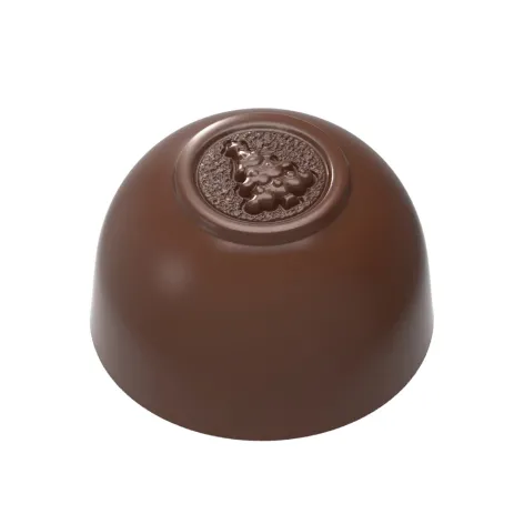 Chocolate mould praline Christmas